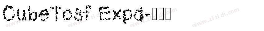 CubeTosf Expd字体转换